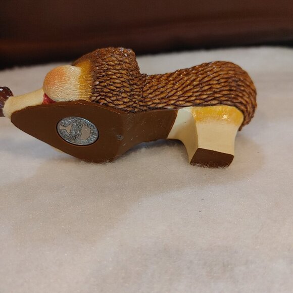 Hedge Hog Shoe Shoo Shoo Shuffle Shuffle Design #3 Figurine - Picture 5 of 11